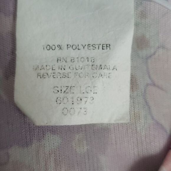 Pastel Pink Flower Power Botanical Shirt - Picture 6 of 9